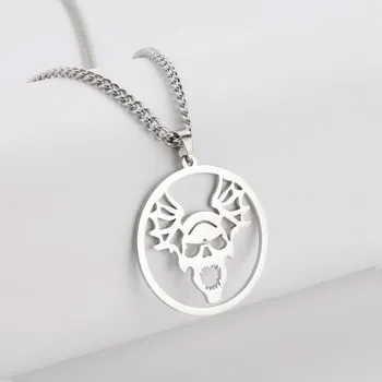 Přívěsek Přívěsek chaos z oceli | ocelový přívěsek, talisman chaos - D barva oceli