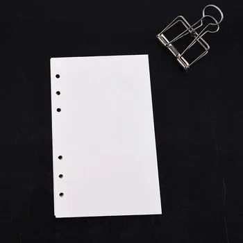 Diář Komponenty k sestavení deníku | poznámkový blok, týdenní diář - černý , A6