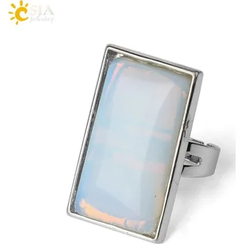 Přívěsek Přívěsek z přírodního kamene s řetízkem | náhrdelník pro muže, unisex přívěsek - Opálový prsten