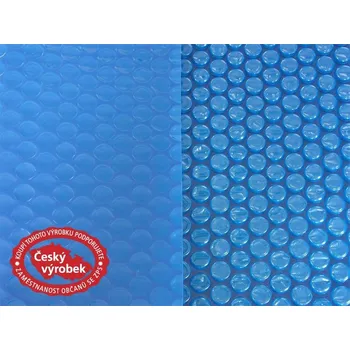 Krycí plachta FLOBAL Solární plachta kruh 6,40 m - folie 180 mic modrá