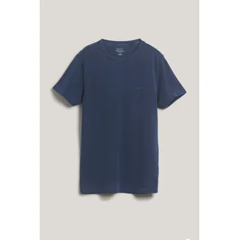 Pánské oblečení TRIČKO GANT SLIM SUNFADED SS PIQUE TSHIRT PERSIAN BLUE