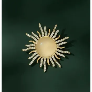 Brož Stylová brož | luxusní ozdoba - XZ331