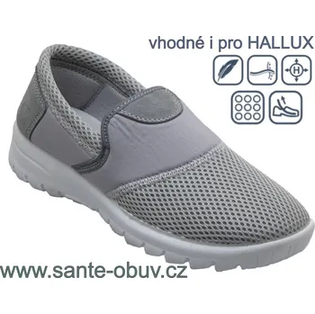Dámská zdravotní obuv SANTÉ MJ/4001 ŠEDÁ HALLUX obuv , --- - 41