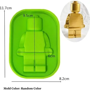 Forma na pečení Silikonová forma na 3d čokoládu a cukroví | formy na pečení, řemeslné potřeby - 1 Robot