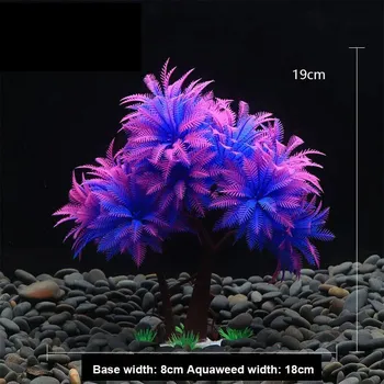 Dekorace do akvária Umělé akvarijní rostliny pro dekoraci | dekorace do akvária | akvarijní tráva - REWSGR