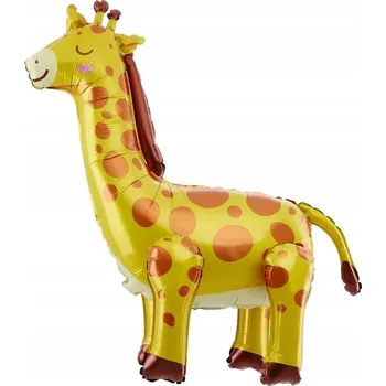 Balónek Fóliový balónek ŽIRAFA 3D - 69 x 71 x 30 cm - Purka