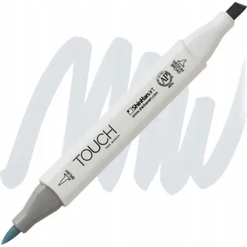 Lihová fixa TOUCH oboustranná Brush & Chisel, BG1 Blue grey