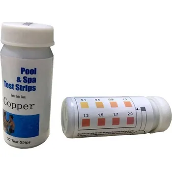 Bazénová chemie PWS - Professional Water System Testovací proužky pro stanovení aktivního kyslíku Pool and Spa Test Strips for O2, 50 ks