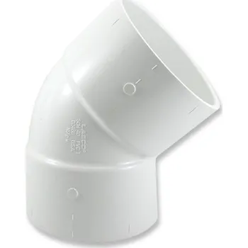 PWS - Professional Water System PVC-U SCH 40 koleno 45° 3/4