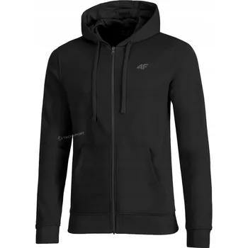 Pánská mikina 4F PÁNSKÁ MIKINA S KAPUCÍ BAVLNA NA ZIP / vel L