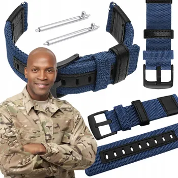 Řemínek na hodinky Řemínek ChronSmarta pro Xiaomi 20mm modrý