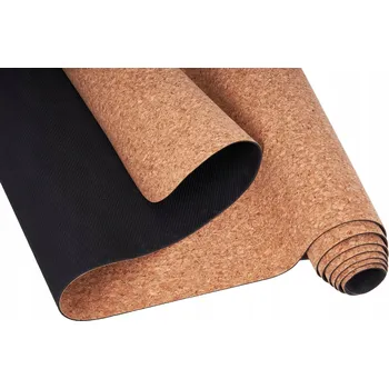 podložka na cvičení Korková podložka na jógu, fitness a pilates 183 x 61 x 0,2 cm - Korek