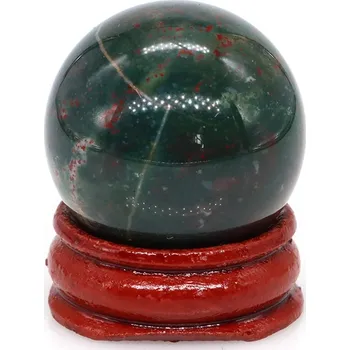 Kamenná minerální koule 30 mm | přírodní kámen | masážní koule - Achát indický , 5 KS