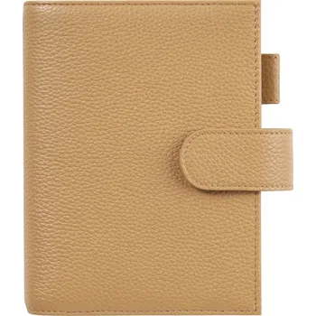 Diář Luxusní kožený obal na diář | kožený zápisník | luxusní diář - Oblázkové latte