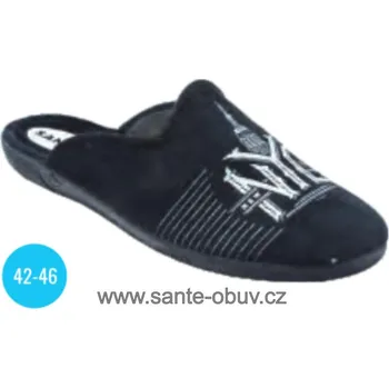 Dámská zdravotní obuv SANTÉ AB/10591 NEGRO domácí obuv vel.42-46, --- - 41