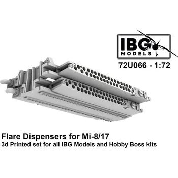 Plastikový model 1/72 Flare Dispensers for Mi-8/17 (3D-Printed)