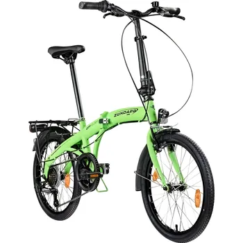 Jízdní kolo Zündapp Skládací kolo ZF20 Speed Folder (zelená)
