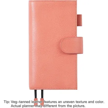 Diář Obal na diář z vege kůže | obal na diář, obal na zápisník - Grapefruit