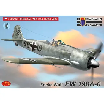 Plastikový model 1/72 Focke-Wulf Fw 190A-0 (3x camo)