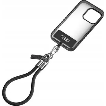 Šňůrka na telefon nylonová černá