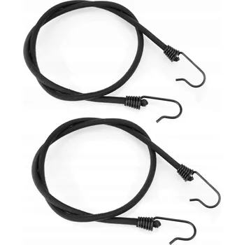 autokoberec Elastické lanko s háčky na plachtu, expandér gumový - 200 cm / 2ks