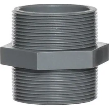 PWS - Professional Water System PVC tvarovka - závitová spojka dvojitá 1-1/2