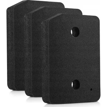 Praní a péče o prádlo 3X NÁHRADNÍ FILTR DO SUŠIČKY PRÁDLA MIELE ACTIVE PĚNOVÝ 207x157x30mm