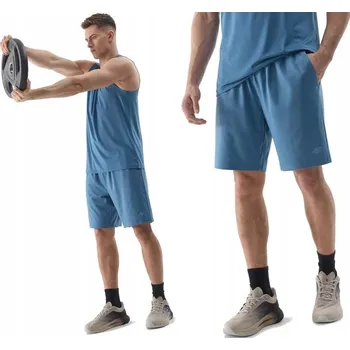 Pánské kraťasy 4F Pánské Klasické Kraťasy Prodyšné TFSHM383 > L