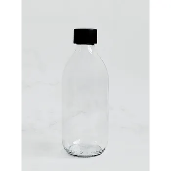 Aviváž Dávkovač mýdla STELLA 330 ml s černým uzávěrem