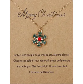 Náhrdelník Vánoční náhrdelník | dámský šperk | dětský náhrdelník - 17