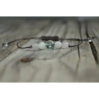 Náramek Energetický náramek z minerálů | náramek z minerálů | unisex na šňůrce - A12