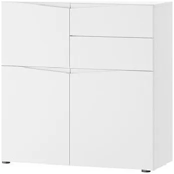 Komoda ENNA komoda 6, bílá