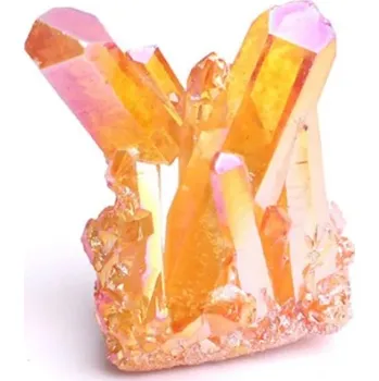 Přírodní kámen Minerální dekorace | přírodní surový krystal - žluť , 50 g