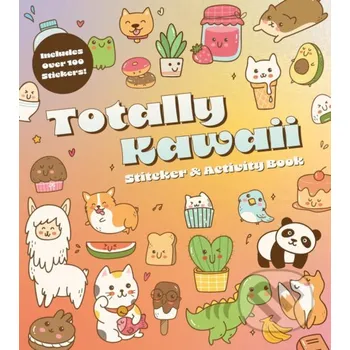 omalovánky Totally Kawaii Sticker & Activity Book - Chartwell Books Chartwell Books