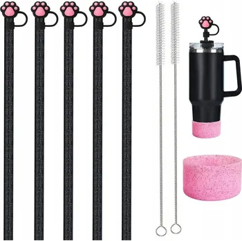 Termohrnek SADA PŘÍSLUŠENSTVÍ PRO TERMOSKU 13v1 KE STANLEY CUP – SLÁMKY, UCPÁVKY v1