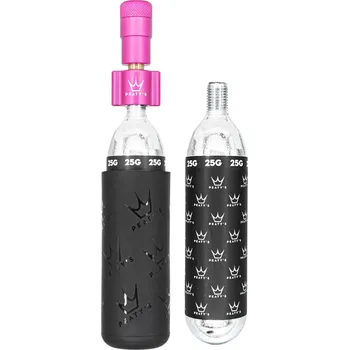 pumpička PEATYS PEATY'S HOLESHOT CO2 PUMPA + BOMBIČKY 2 KS - MTB (25G) - PUNCH