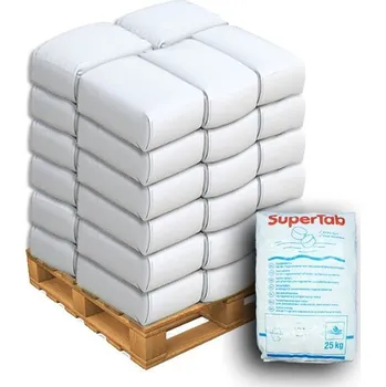 Bazénová chemie esco - european salt company GmbH & Co. KG Tabletová regenerační sůl SuperTab 750kg (30x25kg)