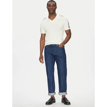 Pánský svetr Liu Jo Svetr Maglia Chiusa QA5029 MA71P Écru Regular Fit M