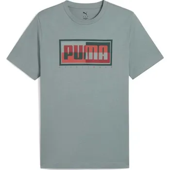 Pánské tričko Pánské triko Puma GRAPHIC PUMA GOX TEE M Zelená, Mix