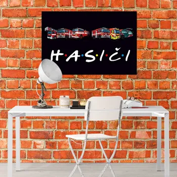 Obraz Obraz Hasiči (Rozměr obrazu: 90x60)