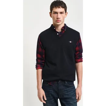 Pánský svetr VESTA GANT CLASSIC COTTON SLIPOVER BLACK