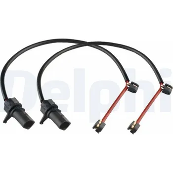 Brzdová destička Výstražný kontakt, opotřebení obložení DELPHI LZ0380