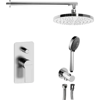 SAPHO - PAX podomítkový sprchový set s pákovou baterií, 2 výstupy, chrom XA42-01