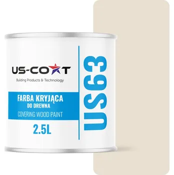 Lak na dřevo KRYCÍ BARVA NA RENOVACI DŘEVĚNÝCH DVEŘÍ KRÉMOVÁ RAL 9001 MATNÁ 2,5 L UV