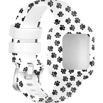 VSECHNONAMOBIL 80848 ART Silikonový řemínek pro Garmin Vivofit Junior3 PAWS