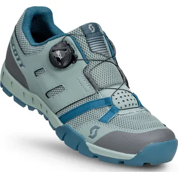 Pánské cyklistické tretry Tretry SCOTT Sport Crus-r BOA dark green/light green EUR: 40