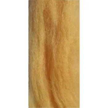 LAMAfly Egg Yarn Synthetic Fibers Minnow Gold Yellow