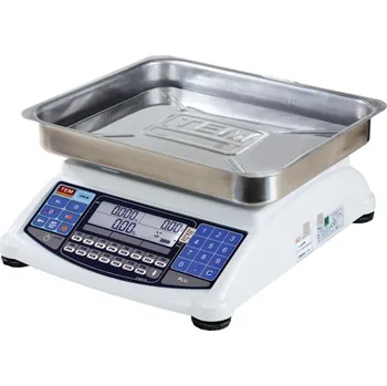 Obchodní váha Obchodní váha TEM ATA LCD do 60kg - bez nožky