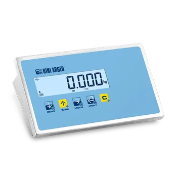 Průmyslová váha Vážní indikátor nerezový DINI ARGEO DFWLI, 2 x RS232, IP-65, včetně alibi paměti