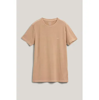 Pánské tričko TRIČKO GANT SLIM SUNFADED SS PIQUE TSHIRT DRY SAND